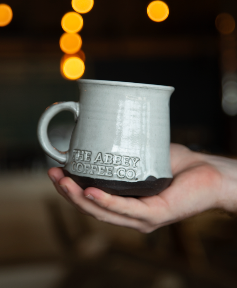 Clay Table Abbey Black and White Mug