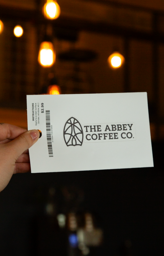 Abbey Coffee Co. Decal Side by Side