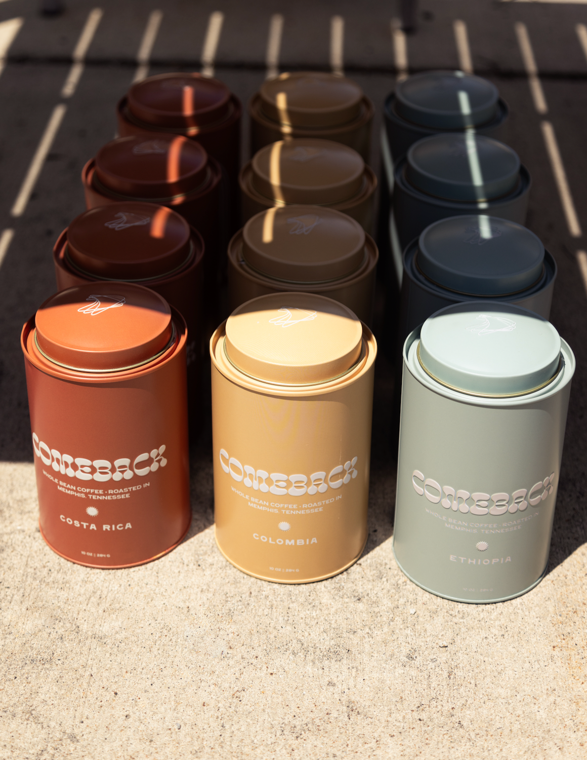 Comeback Coffee Bean Tins