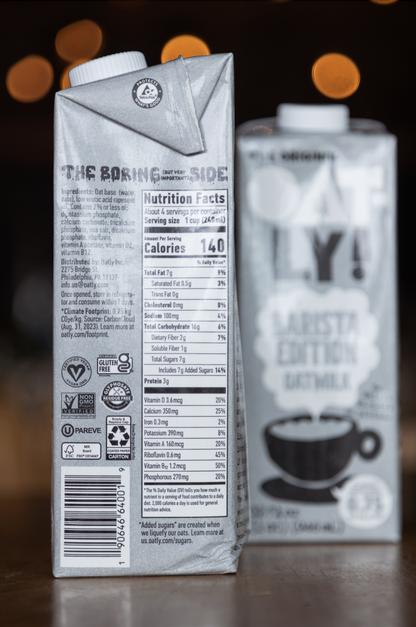 Oatly, Barista Edition Oatmilk, 32fl oz