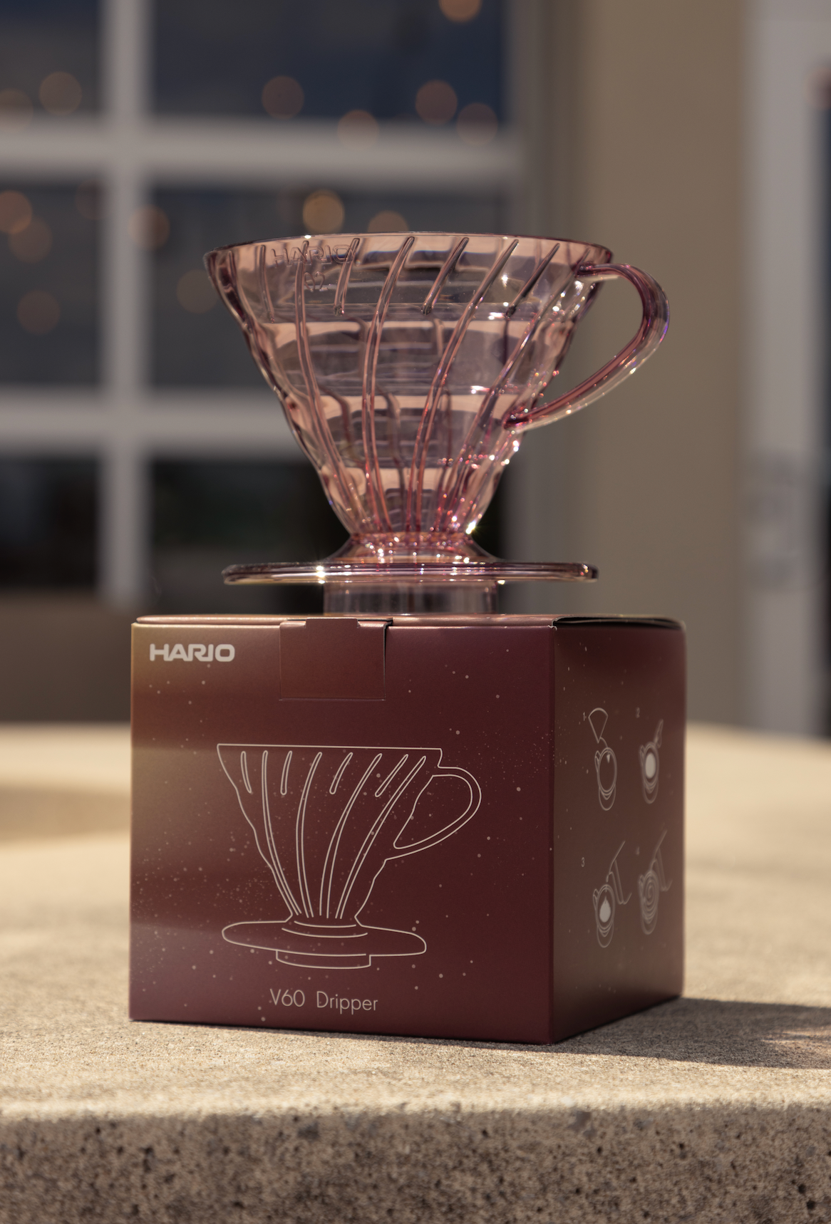 Hario, V60 Plastic Coffee Dripper 02