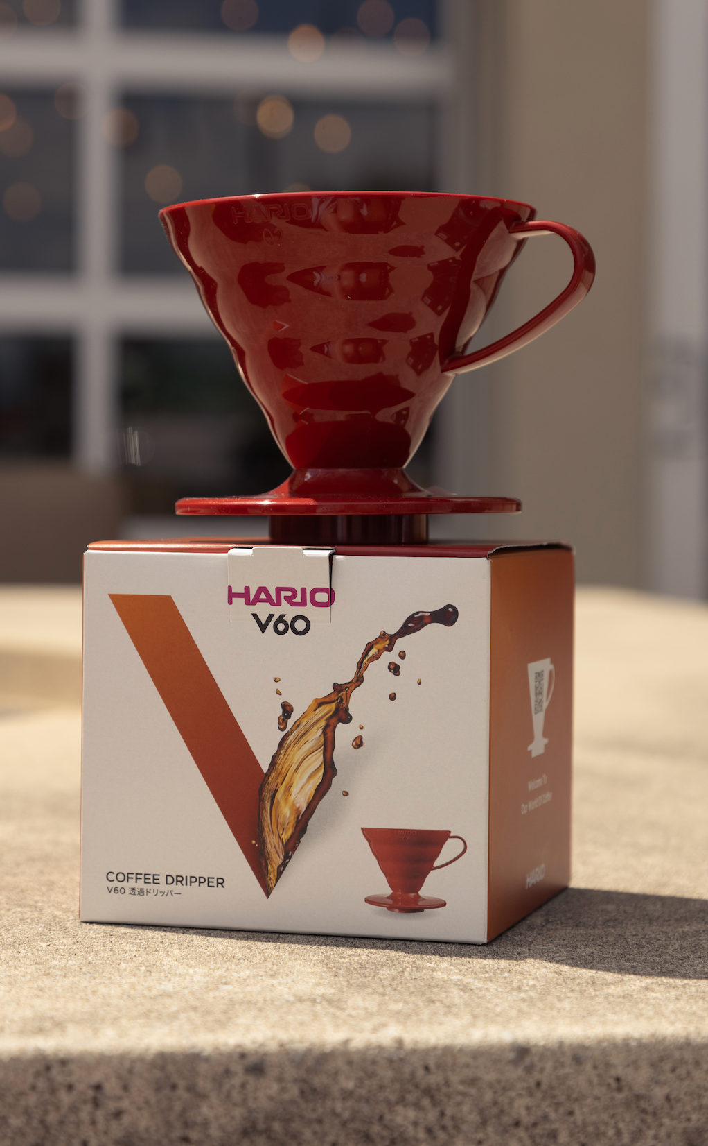 Hario, V60 Plastic Coffee Dripper 02